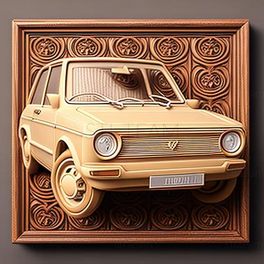 3D model Autobianchi Primula (STL)